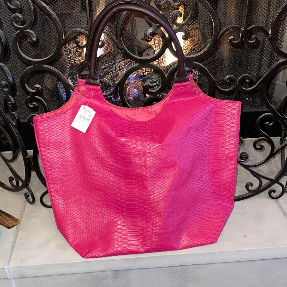 Nieman Marcus Pink large Tote Bag NWT